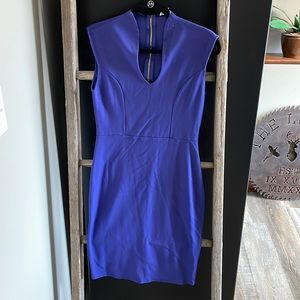 Cobalt blue dress
